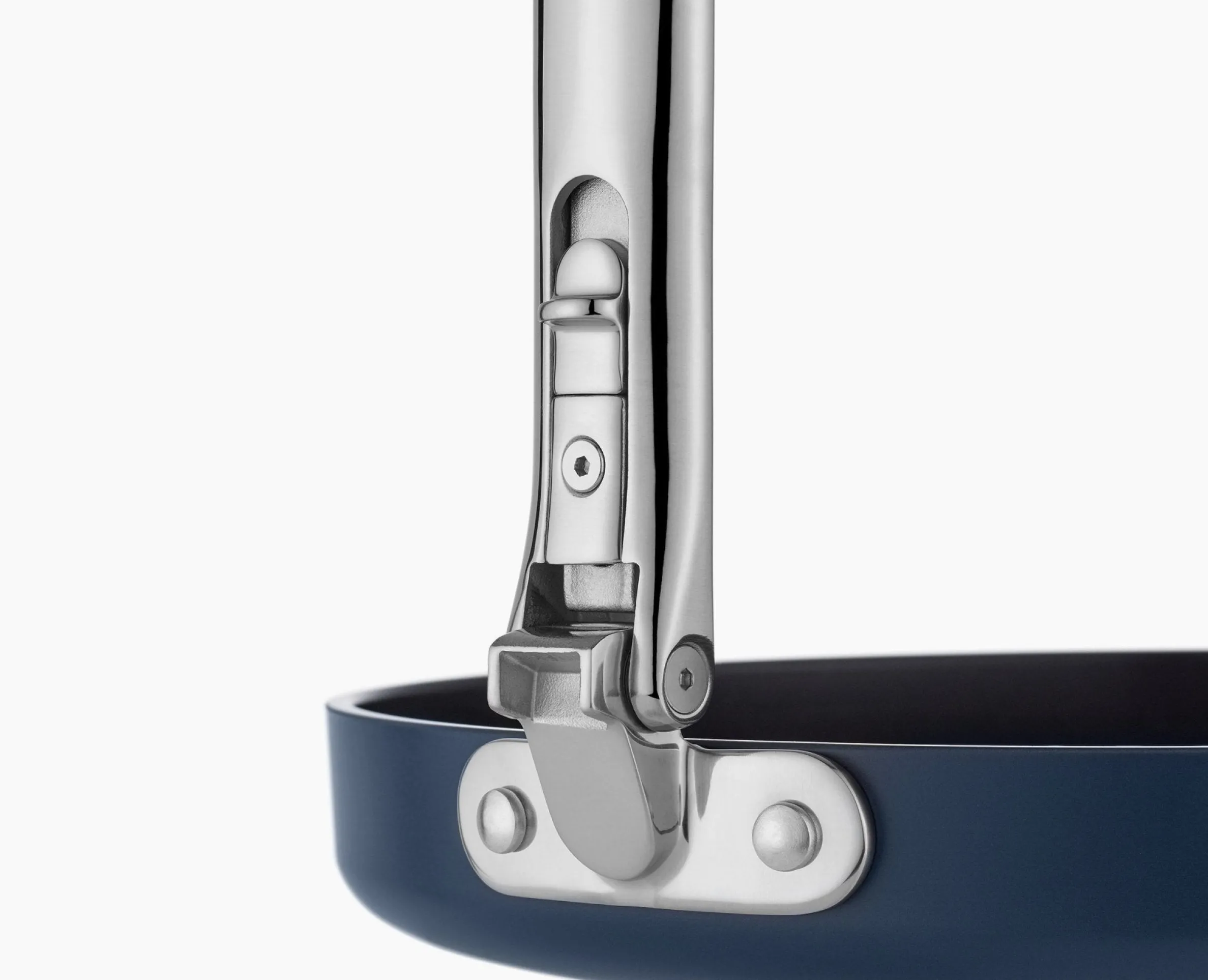 Poêle Anti-Adhésive de 30cm avec Poignée Pliable Bleue Space
