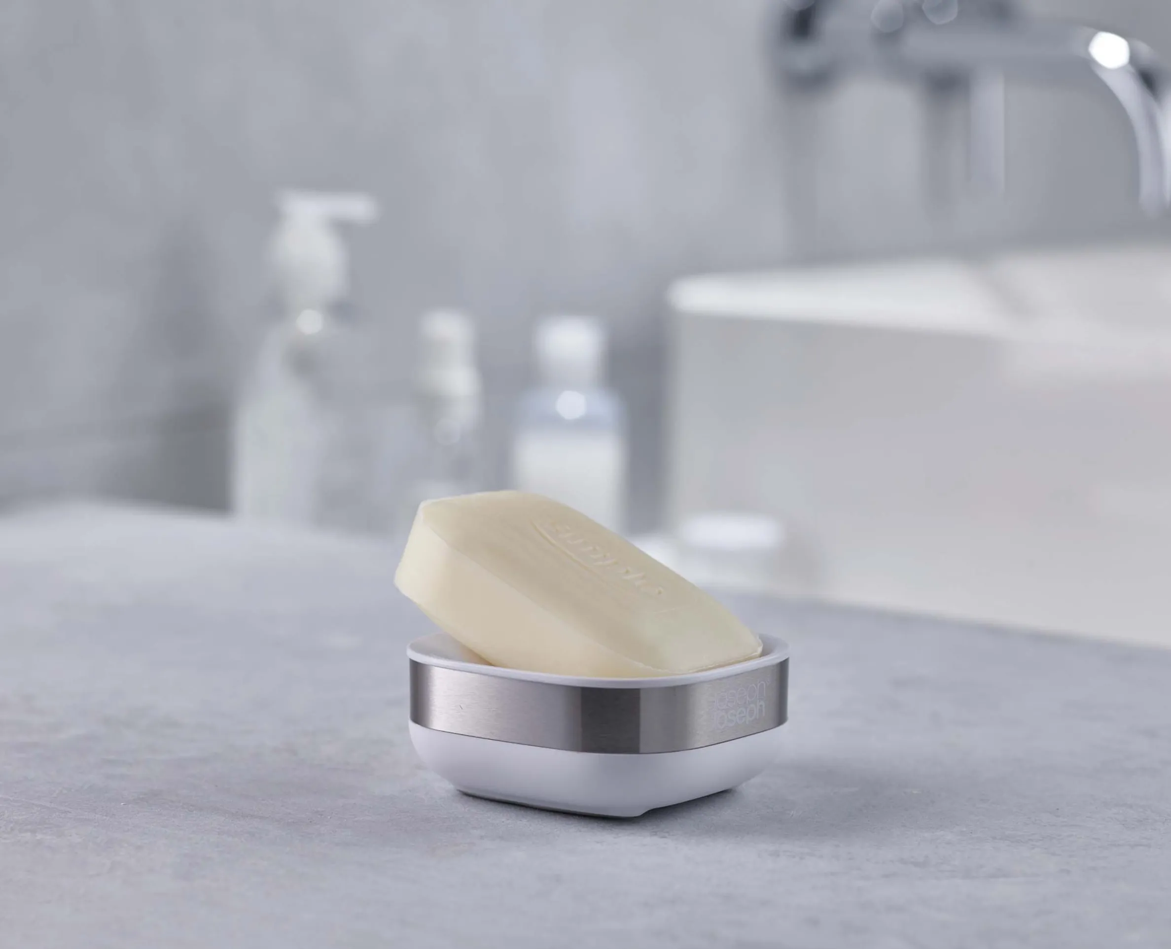 Porte-savon Slim™ compact en acier