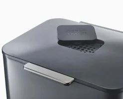 Poubelle de Tri 60l Gris Totem Max