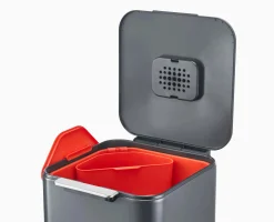 Poubelle de Tri Sélectif Grise 40 Litres Totem