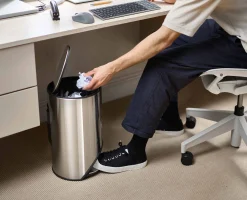 Poubelle 10l Inox Arc™ Easy-Push