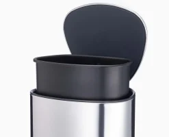 Poubelle Salle de Bain Inox à Pédale 5L EasyStore™ Luxe