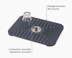 Protège-évier gris SinkShield™
