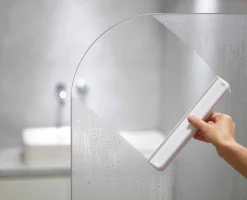 Raclette de Douche Compacte Blanche EasyStore™