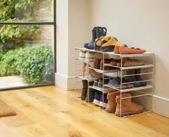 Range Chaussures Ajustable Écru Triple Level™ Plus