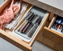 Range-Couteaux Recyclé Compact à 2 Niveaux Drawerstore™