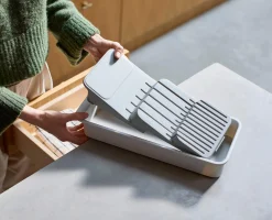 Range-Couteaux Recyclé Compact à 2 Niveaux Drawerstore™