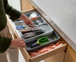 Range-Couverts et Couteaux Extensible et Étagé Drawerstore™