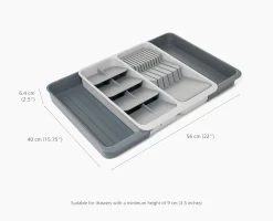 Range-Couverts et Couteaux Extensible et Étagé Drawerstore™
