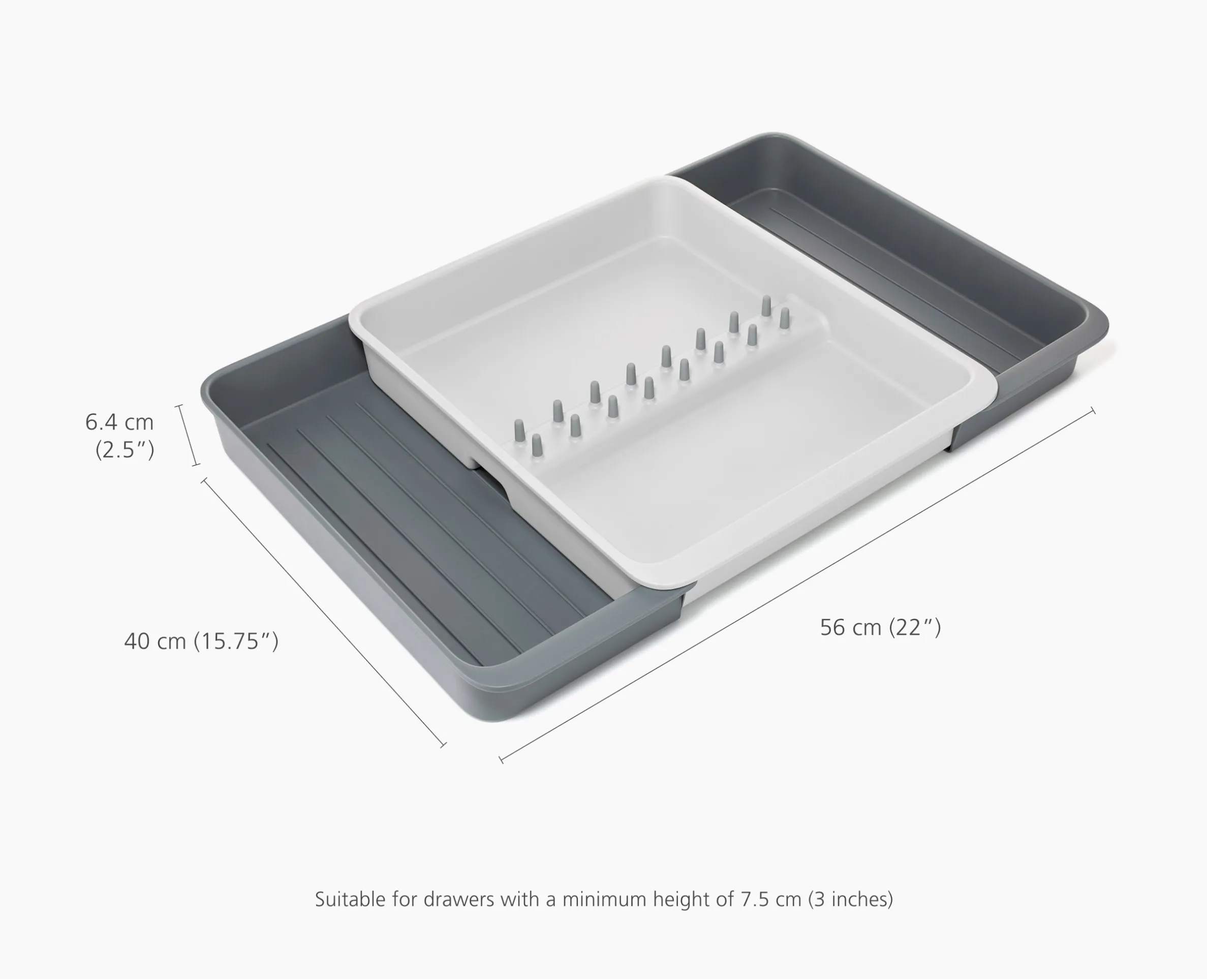 Range-Ustensiles de Cuisine Extensible et Recyclé Drawerstore™