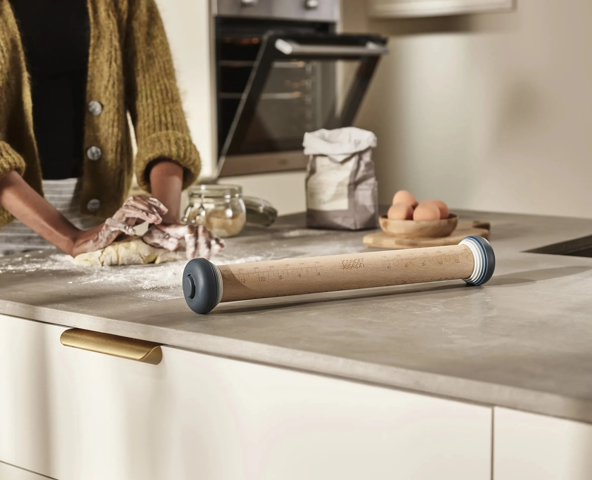 Rouleau à pâtisserie réglable PrecisionPin™