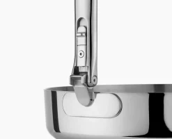 Sauteuse en Inox 28cm avec Couvercle Space Steel