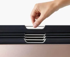 Set de 4 Planches à Découper avec Étui en Inox Or Rose Folio™