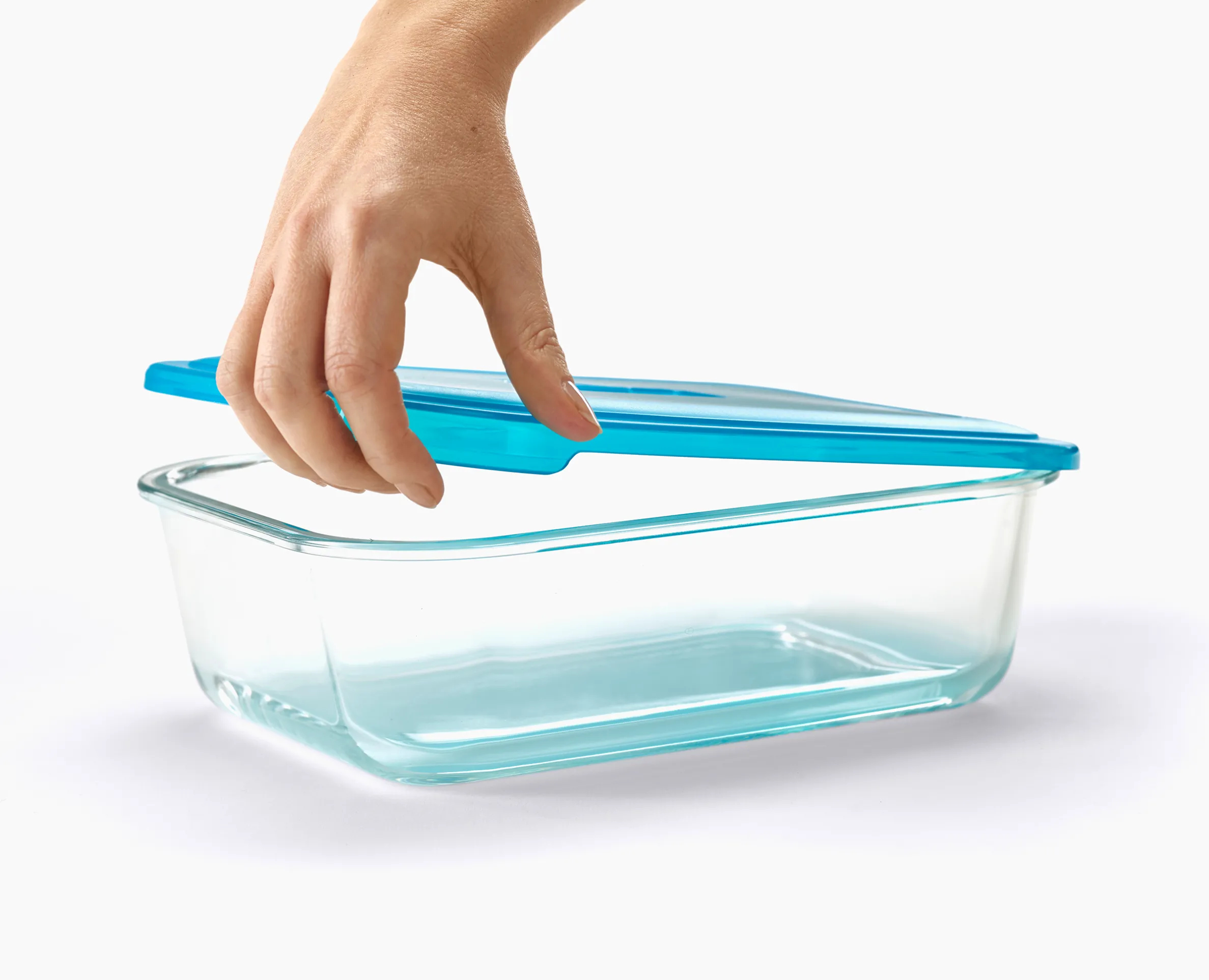 Set de 4 Boites de Conservation en Verre Nest™ Glass