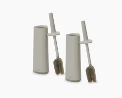 Set de 2 Brosses WC Écrues Flex™ 360