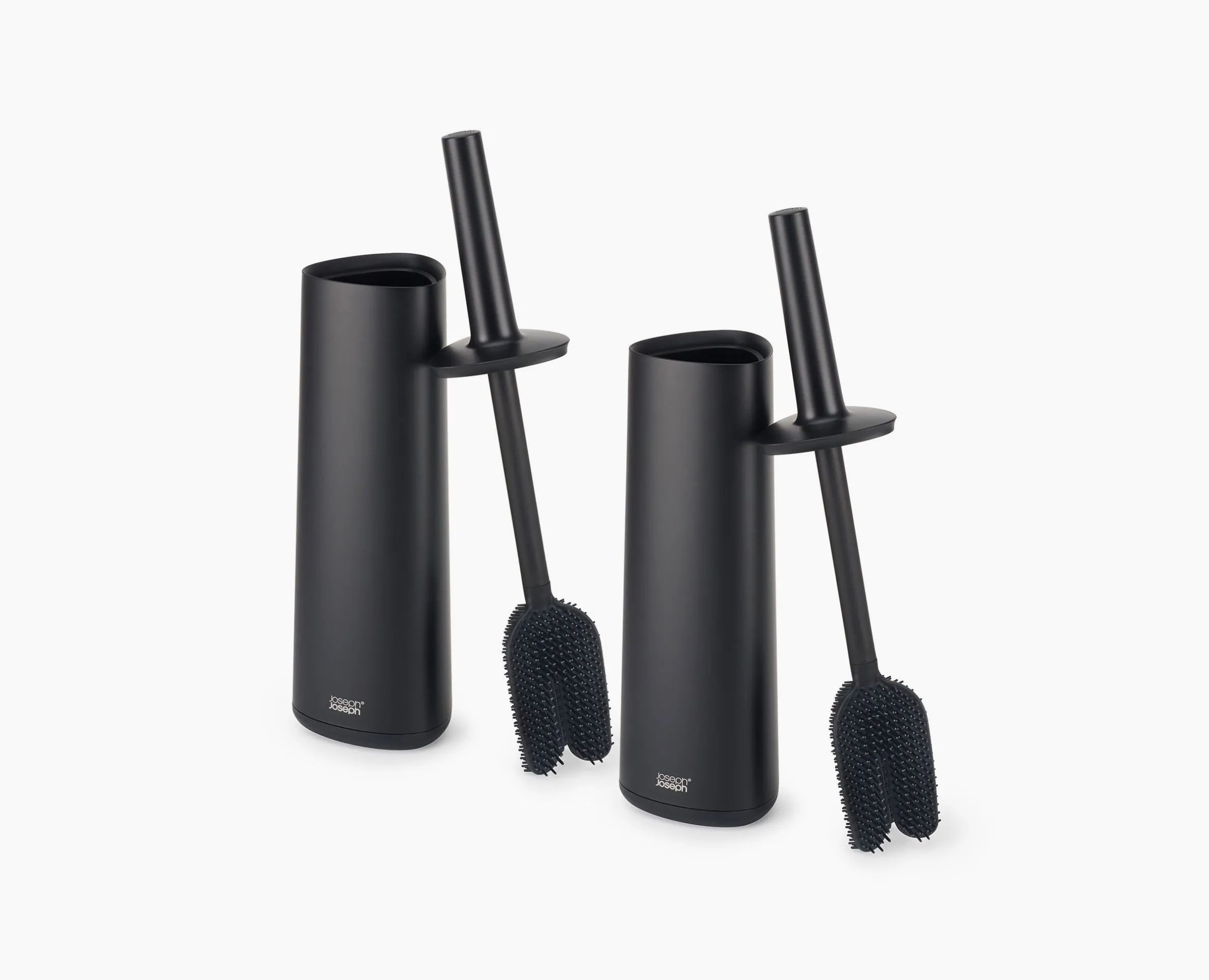 Set de 2 Brosses WC Noires Flex™ 360