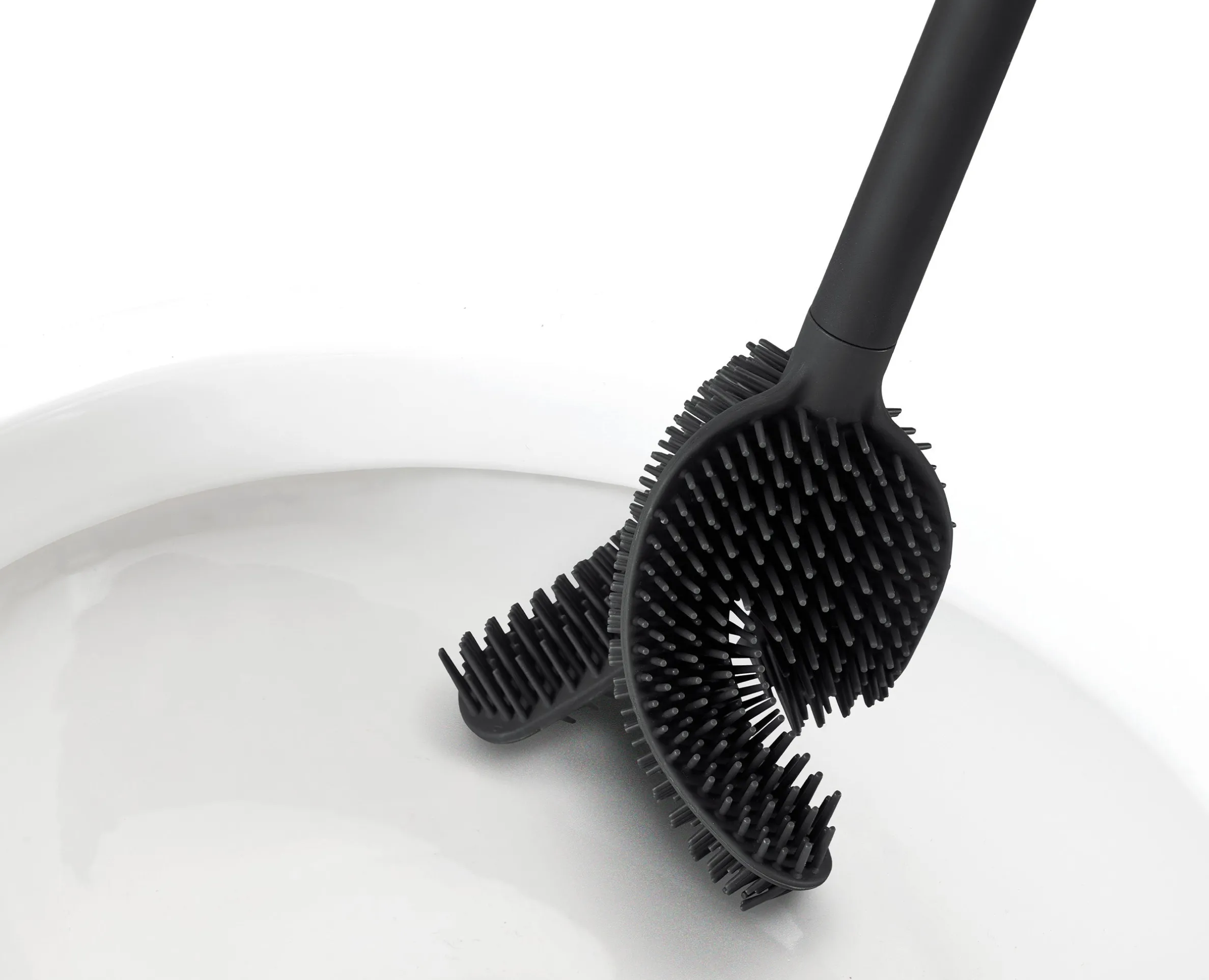 Set de 2 Brosses WC Noires Flex™ 360