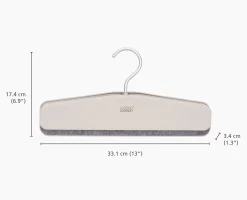 Set de 2 cintres écrus pour jupes et pantalons Orderly™ Easy-grip