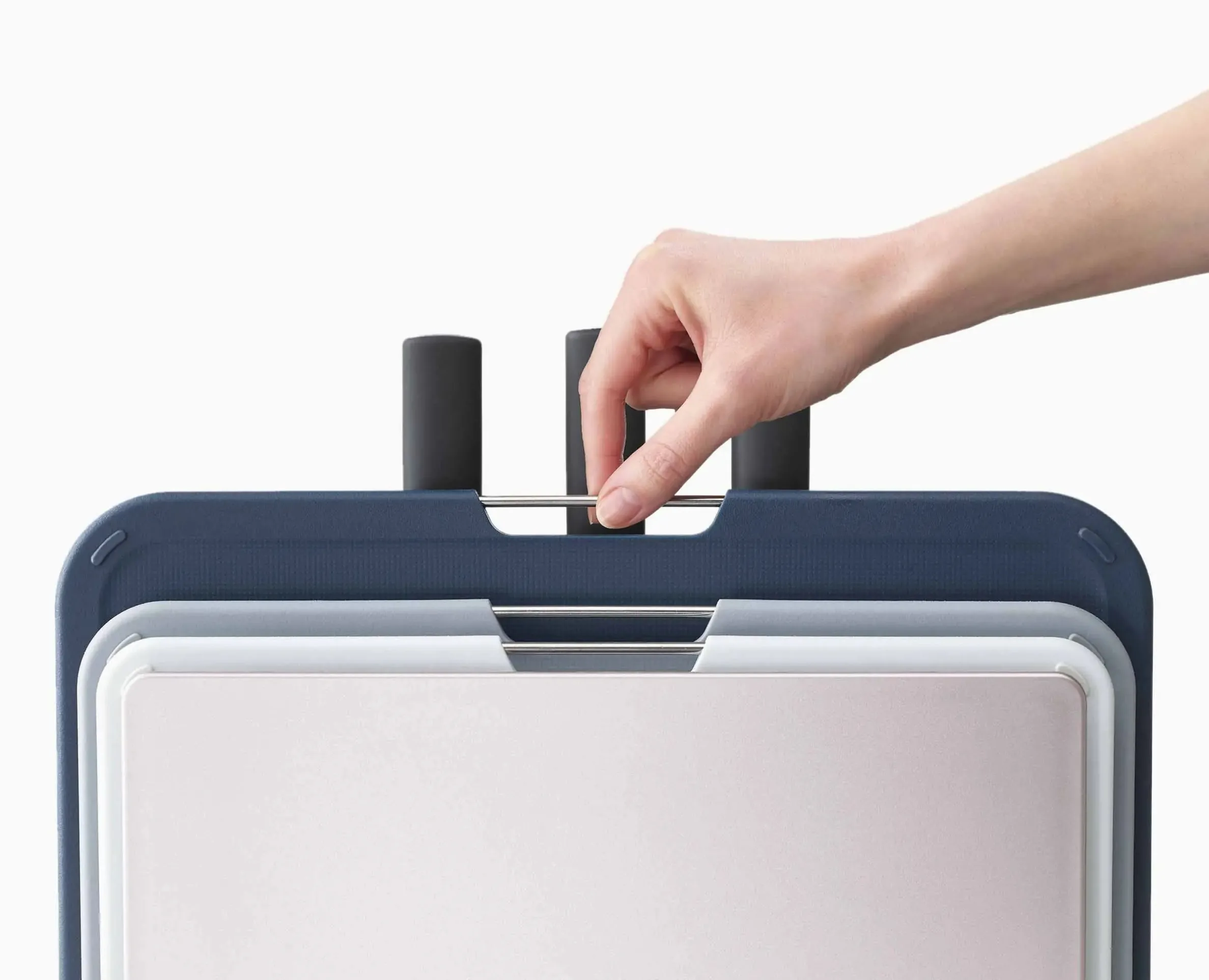 Set de 6 Couteaux et Planche à Découper Gris Nest™ Boards Plus