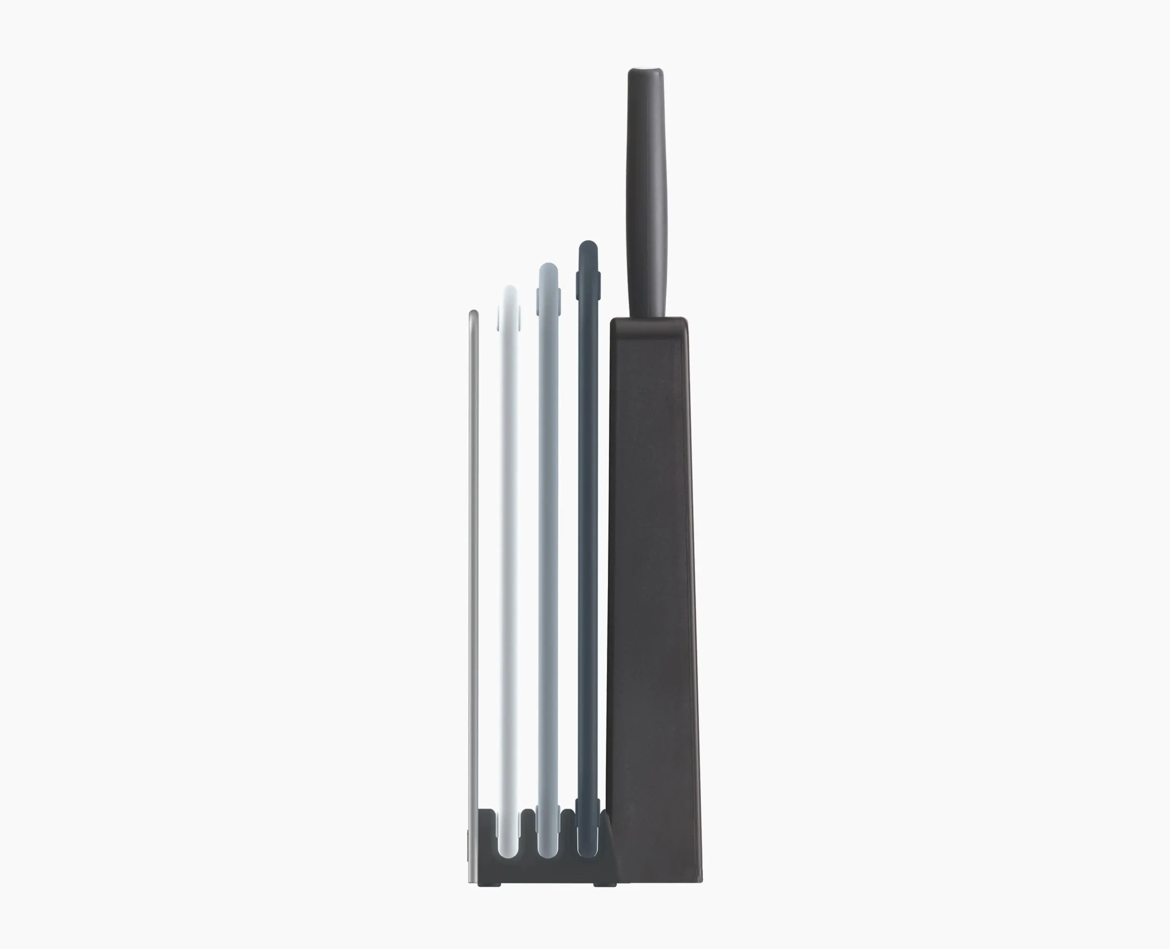 Set de 6 Couteaux et Planche à Découper Gris Nest™ Boards Plus