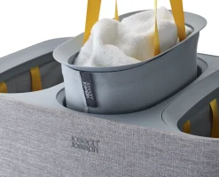 Set De 2 Grands Panier À Linge Gris