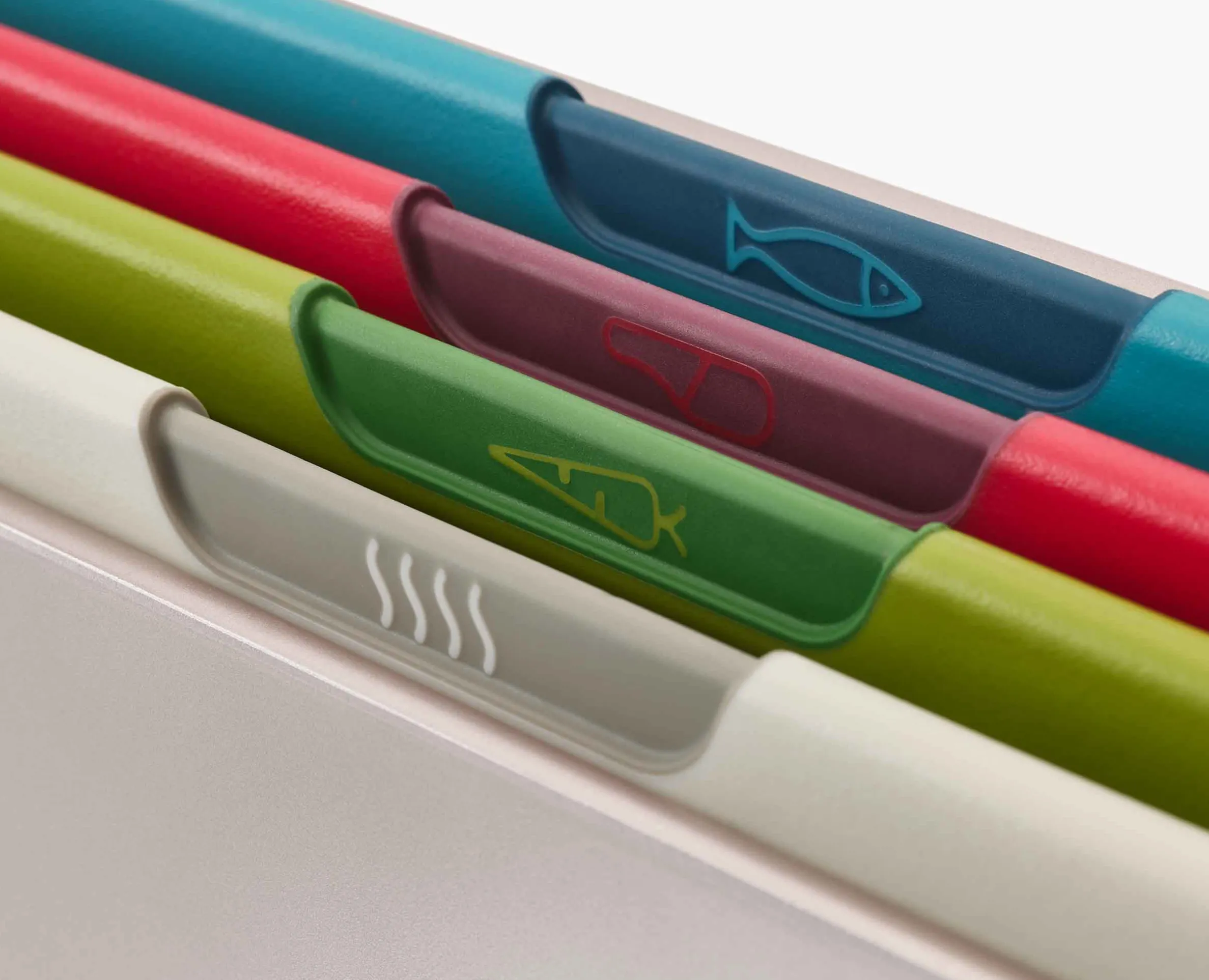 Set de 4 Planches à Découper Folio™ Icon avec Couteau de Chef