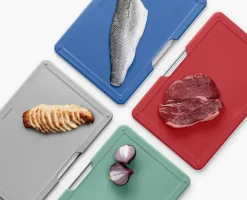 Set de 4 Planches à Découper Gris Côtier Folio™
