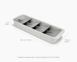 Set de 2 Range-Couverts et de Couteaux Compacts à Plusieurs Niveaux Drawerstore™