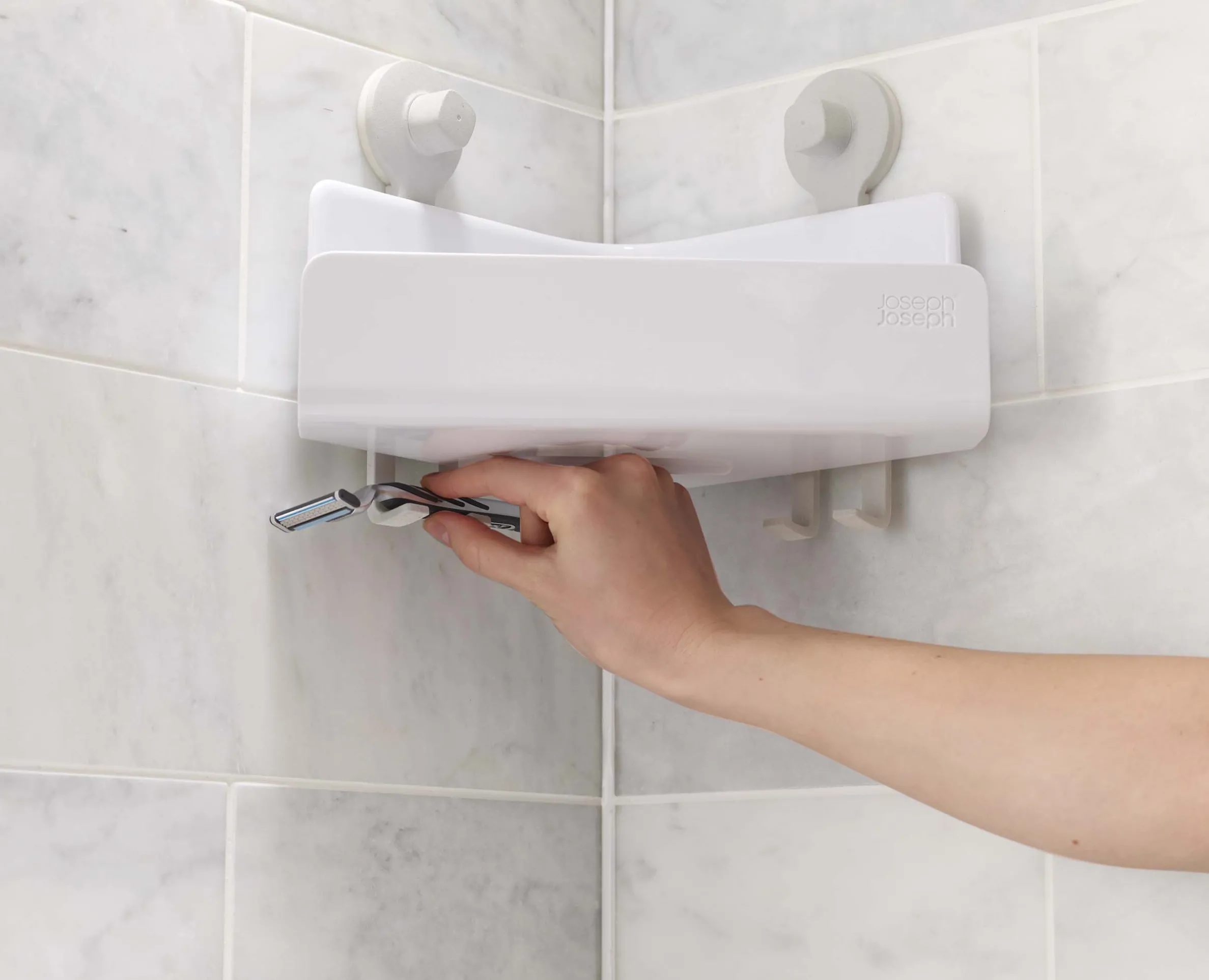 Set de 2 Étagères d'Angle de Douche EasyStore™