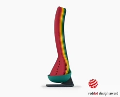 Set de 5 Ustensiles de Cuisine Empilables aux Poignées Magnétiques Multicolore Nest™