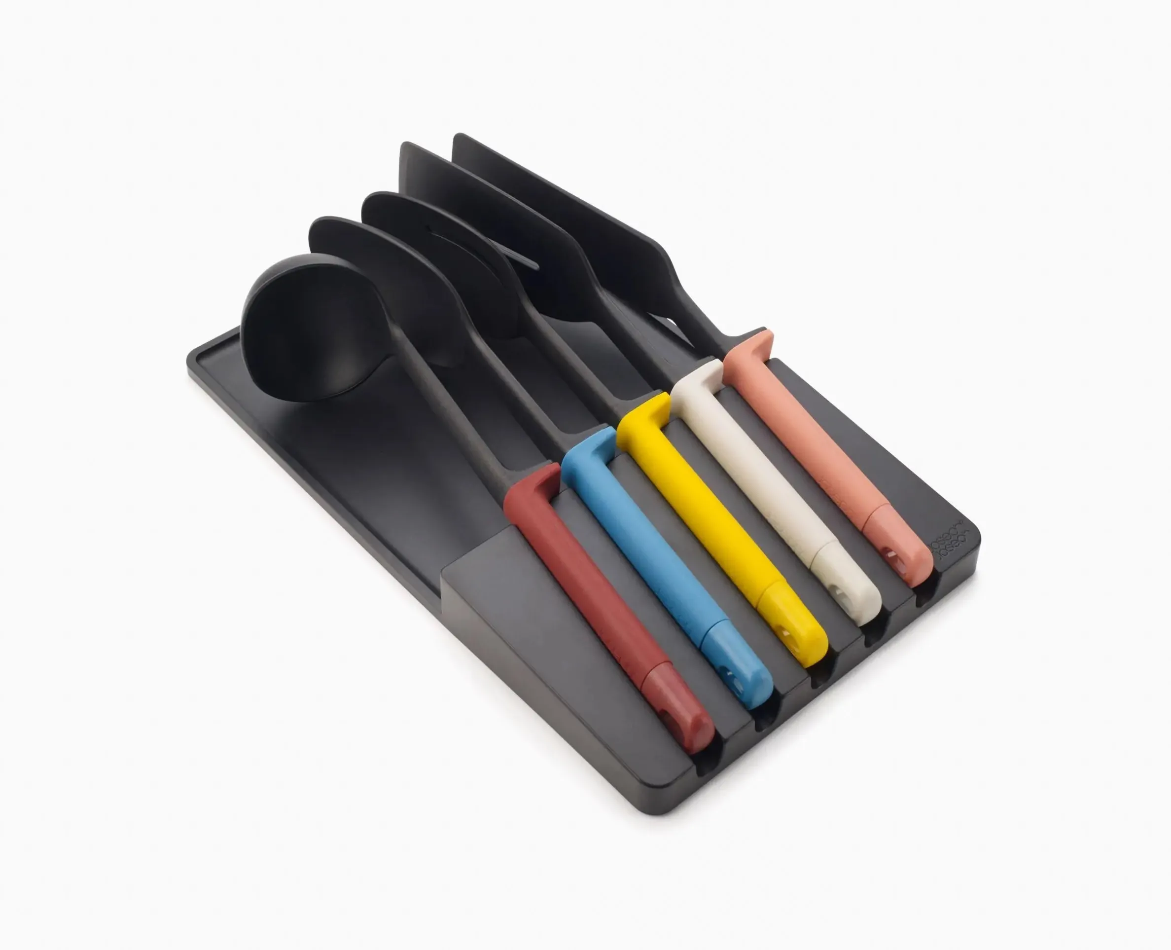 Set de 5 Ustensiles Multicolore et Plateau de Rangement Elevate™ Utensils Store