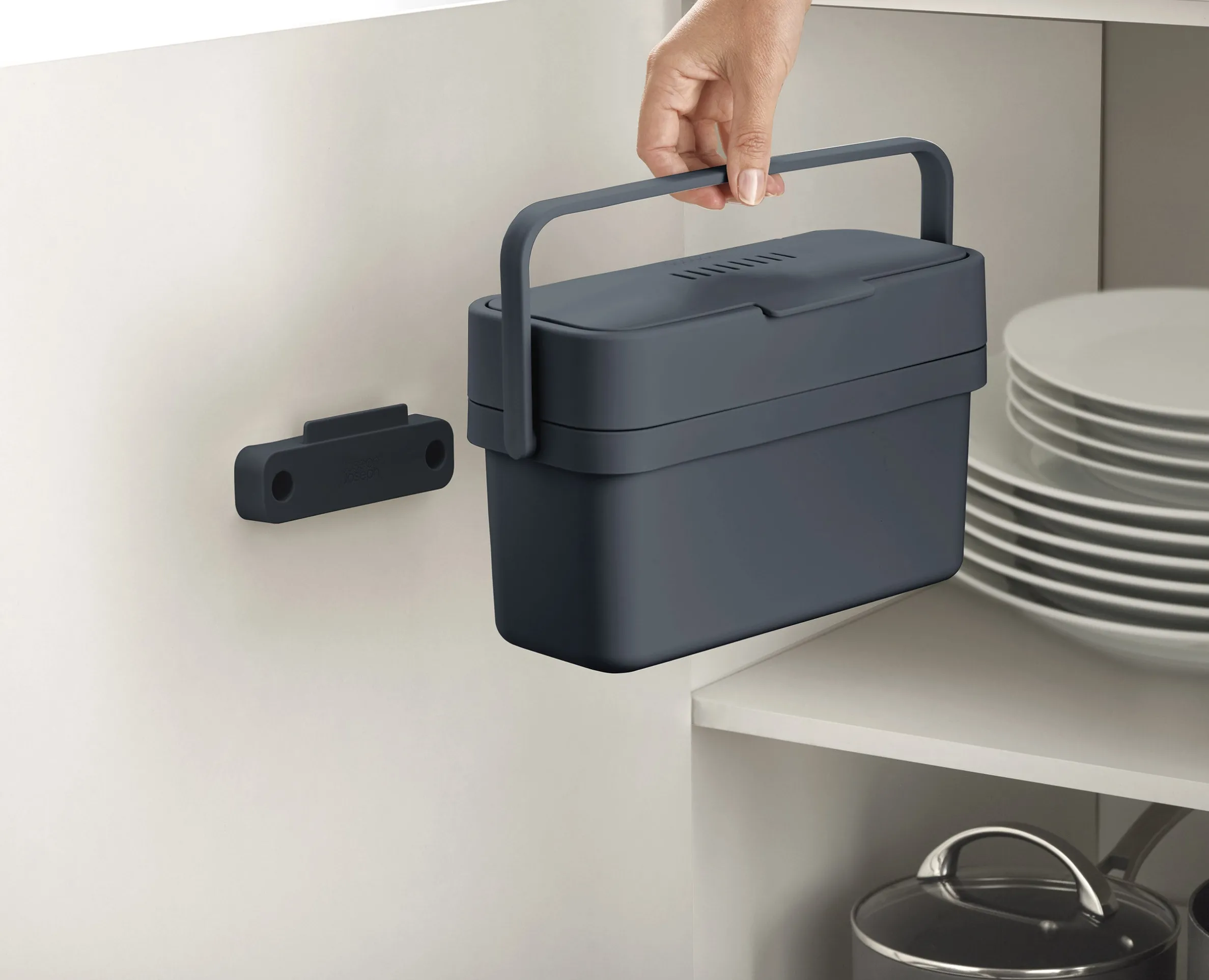 Set De Démarrage Compo™ 4L Pour Bac À Déchets Alimentaires Gris