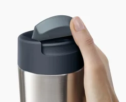 Set de Mug Réutilisable Sipp™ Steel et Gourde Isotherme Loop™ en Inox