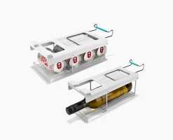 Set de Range-Bouteilles de Vin et de Canettes Sous Étagère Fridgestore™