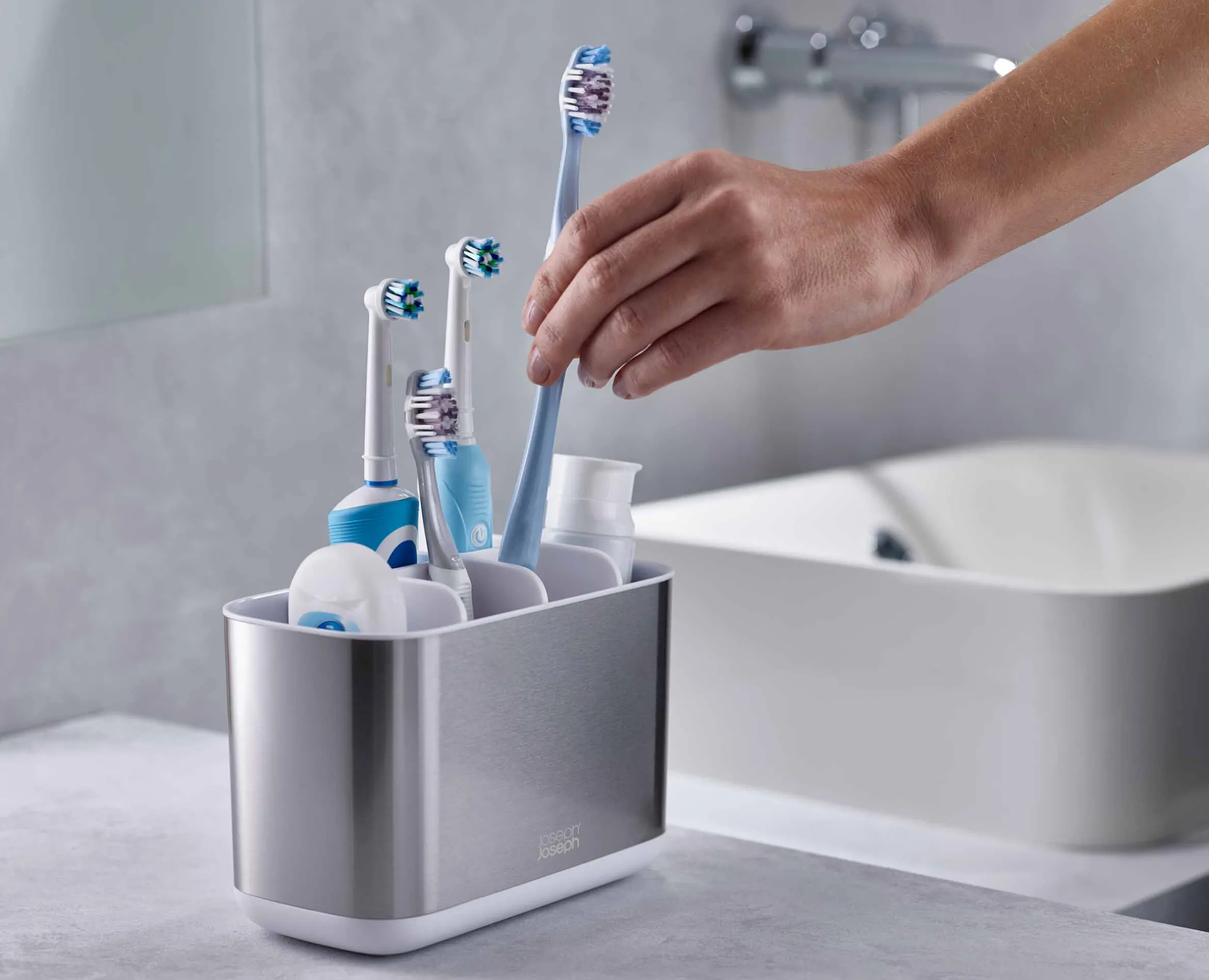 Set de Salle de Bain Inox 2 Pièces