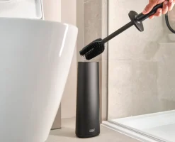 Set De Salle De Bain Noir Mat