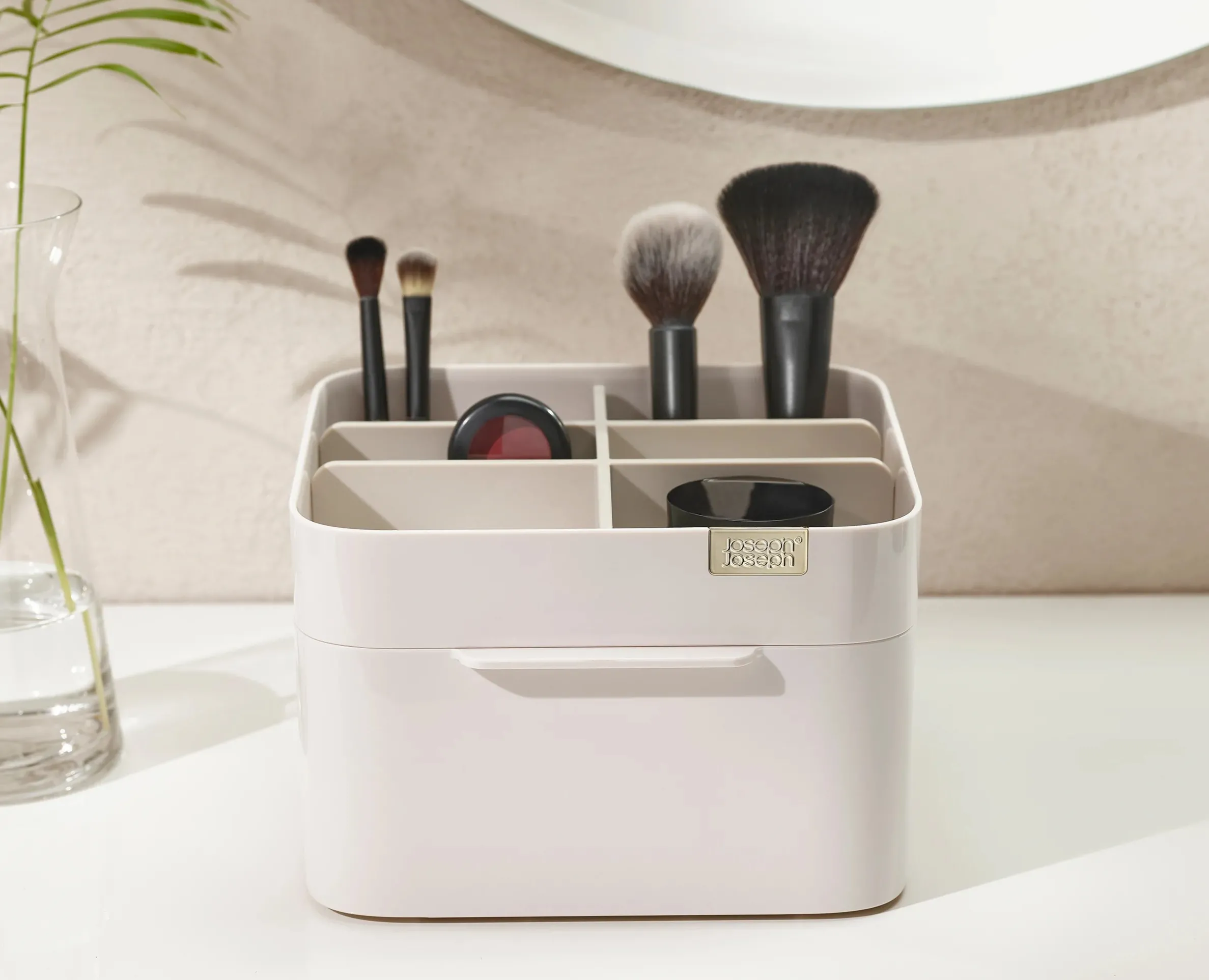 Set Organisateur de Maquillage et Miroir Viva