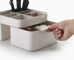 Set Organisateur de Maquillage et Miroir Viva