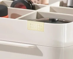 Set Organisateur de Maquillage et Miroir Viva