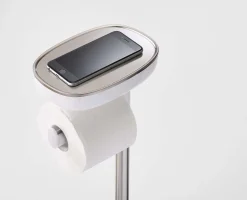 Set Porte Papier-Toilette Et Brosse WC EasyStore™ Plus