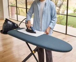 Table à Repasser Bleue 135cm Glide Max Plus