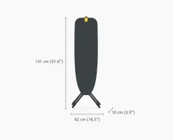 Table à Repasser Bleue 110cm Glide Plus Compacte