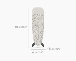Table à Repasser Écru 130cm Glide Plus